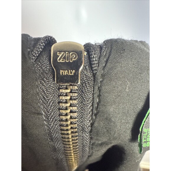 Benetton Womens Cotton Black Lace Dress Med‎ Classic Minimalist Feminine Career - Picture 10 of 12